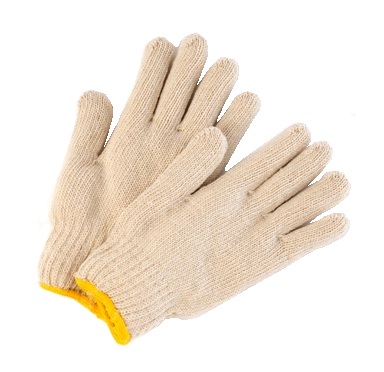 Cotton/Poly Blend String Knit Gloves