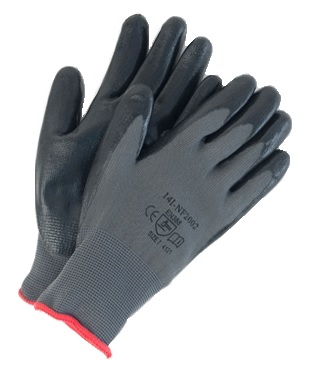 Nitrile Palm Coated Gloves